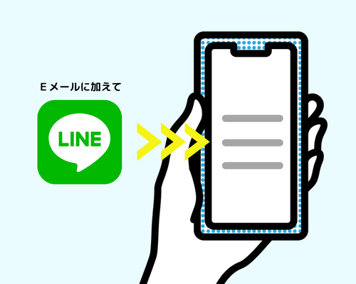 スマート配信 LINEにダイレクト通知