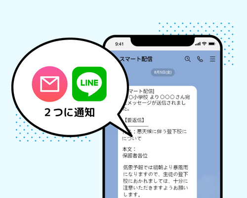 スマート配信 受信する